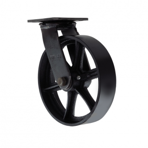 200mm Cast Iron Wheel Industrial Furniture Castor 