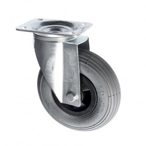 200mm Pneumatic Castor Non Marking Rubber Wheel