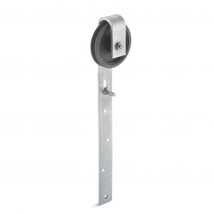 Sliding Door Bracket and Wheel V-Grooved Cast Iron Wheel 120mm