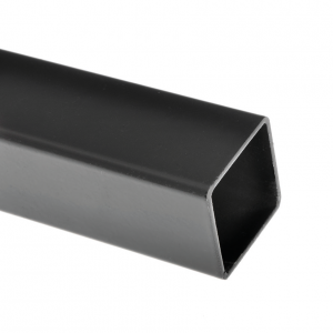 Square Steel Tubing Black 2m Length 25x25mm