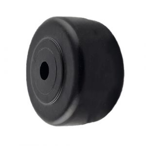 Black Phenolic Resin Wheel 125mm, 15mm Plain Bore