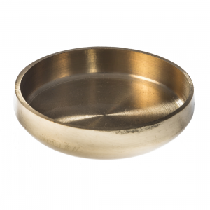 Brass Castor Cups Set of Four