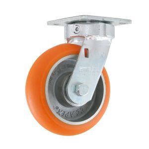Automotive Kingpinless Castor CC Apex Donut Wheel Swivel Top Plate