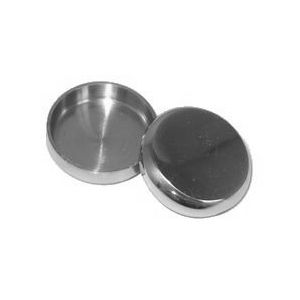 Nickel Castor Cups Set of Four