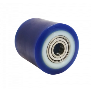 LAG 82mm Pallet Truck Wheels Soft Polyurethane Rollers 810kg Load Capacity