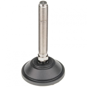 Steel Plated Adjustable Feet M20 x 150mm x 100mm