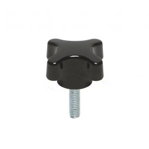Four Star Male Handwheel M6 x 40mm Thread Length
