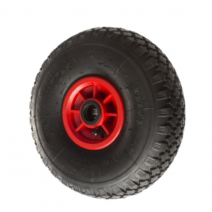 220mm Pneumatic Trolley Wheels Diamond Tread 