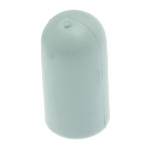 6mm White Rod and Wire End Tip