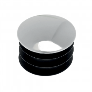 25mm Round Chrome Effect Insert