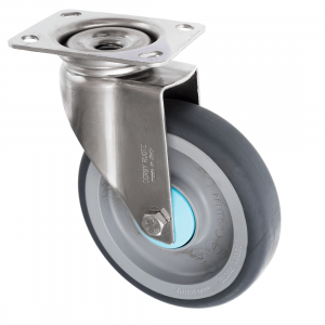 Stainless Steel Swivel Castor 125mm
