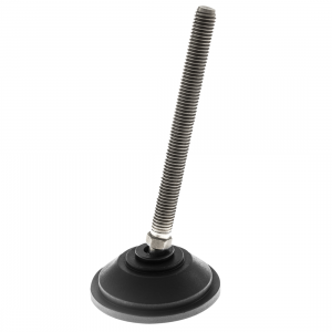 Stainless Steel Adjustable Feet 70mm Dia. M12 x 125mm 
