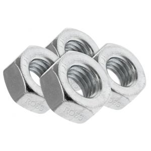 Four Pack M10 Stainless Steel Nut
