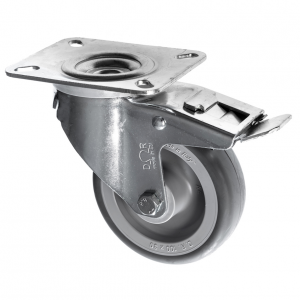 Thermoplastic Rubber Castors with Brake