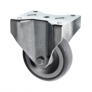 125mm Thermoplastic Rubber Wheel Fixed Castors