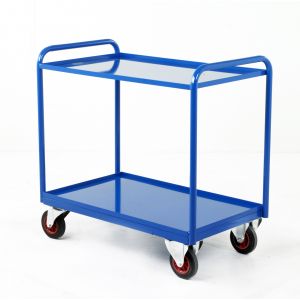 Industrial Tray Trolleys 1045h x 615w x 1070d mm includes 2 Steel Trays