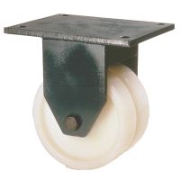 LAG G80 Fixed Top Plate Heavy Gauge Nylon Castors