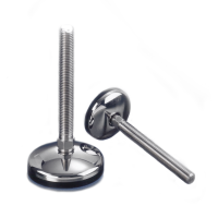 Rubber Stainless Steel Feet (