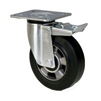LAG P60 Aluminium Braked Castors
