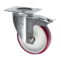 Polyurethane Castors Swivel with Brake 3360 Series