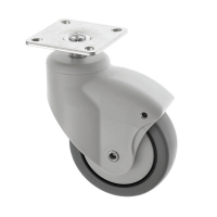 Slimline Medical Castors Plate Fitting