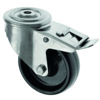 Stainless Steel Braked Castors