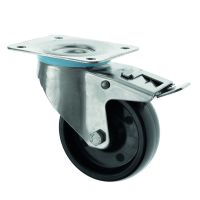 Stainless Steel Lockable Castor