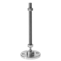 Rubber Stainless Steel Feet (