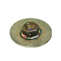 Round Stainless Steel Threaded Weld Plates