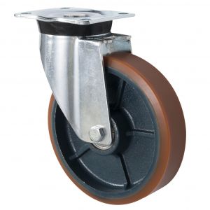 LAG 100mm Heavy Duty Caster with Polyurethane Wheel 350kg Load