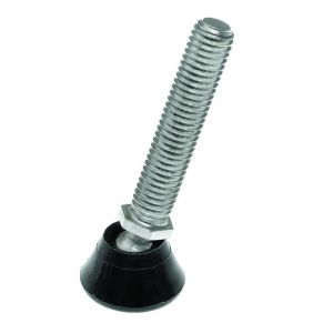 Tilting Adjustable Feet M8 x 60mm 25mm base diameter 