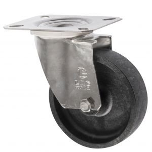 LAG 80mm High Temperature Castors Wheels 150kg Load Capacity