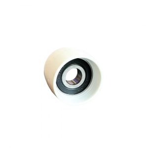 Polyurethane Guide Roller 38mm Diameter 12mm Ball Bearing 