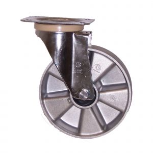 LAG 175mm Aluminium Wheels, Stainless Steel Swivel Castor