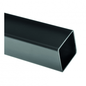 Black Aluminium Tube 3m Box Section 