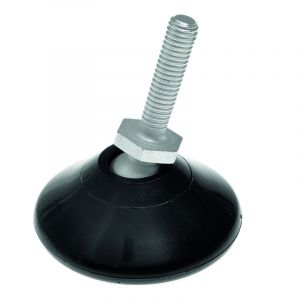 Tilting M12 x 50mm Adjustable Foot with 40mm Base