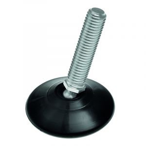 M6 x 25 Tilting Adjustable Foot with 55mm Base