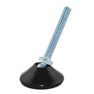 Tilting M12 x 75mm Adjustable Foot with 47.5mm Base 