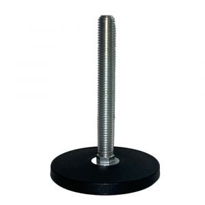 High Load Rigid Adjuster M12 x 65mm Base 80mm 2 tonne load