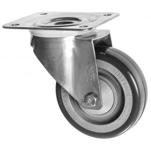 Stainless Steel Castor Electro Conductive 80mm Wheel