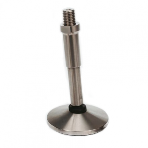 Hygienic Stainless Steel Adjustable Feet 50mm Dia. M12 x 92mm 