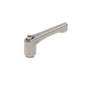 Stainless Steel Female Clamping Handle M5 x 42mm