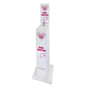 Hand Sanitiser floor standing unit