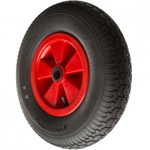 Pneumatic Wheelbarrow Wheels 400mm Block Tread