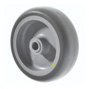 75mm Anti Static Rubber Wheel with Plastic Centre 75kg Load