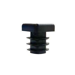 Square Tube Insert Black 12.7mm x 12.7mm