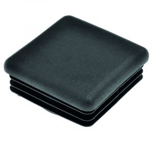 100 x 100mm Square Black Tube Insert