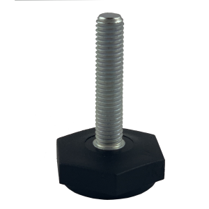 Hexagonal Base Furniture Adjuster M8 X 22mm Stem