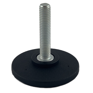 Low profile furniture feet M8 x 25mm stem