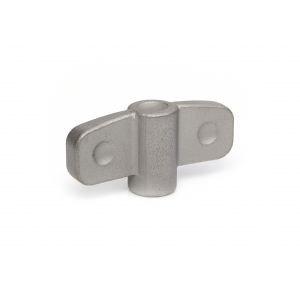 Stainless Steel Wing Knob M6 x 45mm Diameter